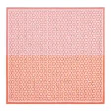 The Artisan Cheese Room Le Jacquard Francais Wagara pink cotton napkin with intricate Japanese-inspired geometric pattern