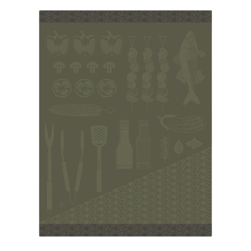 Le Jacquard Francais Tea Towel - Braise