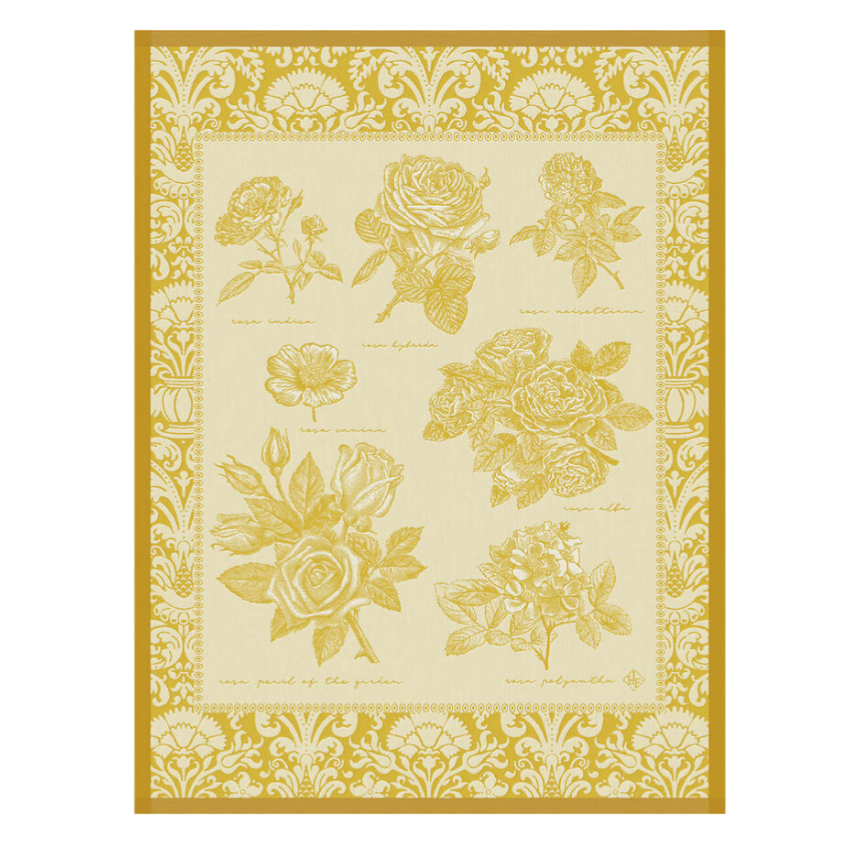 Le Jacquard Francais Tea Towel - Jardin des Roses