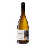 The Artisan Cheese Room bottle of Michel Laroche & ses enfants Chablis 2022 white wine with illustrated label