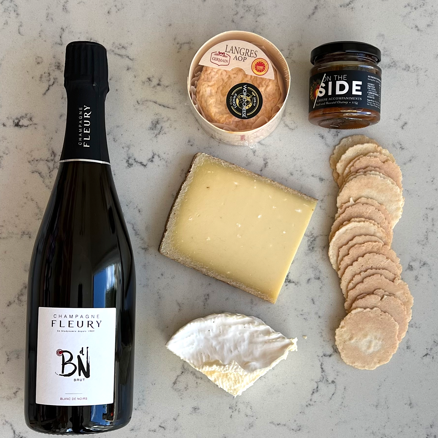 Champagne Fleury Blanc de Noir Hamper
