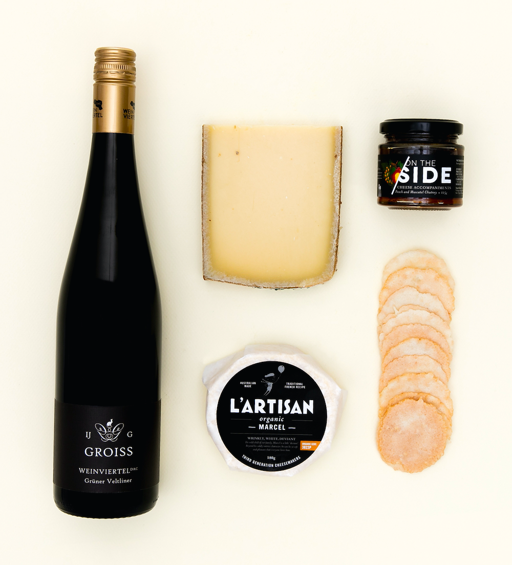 Gruner Veltliner & Cheese Hamper