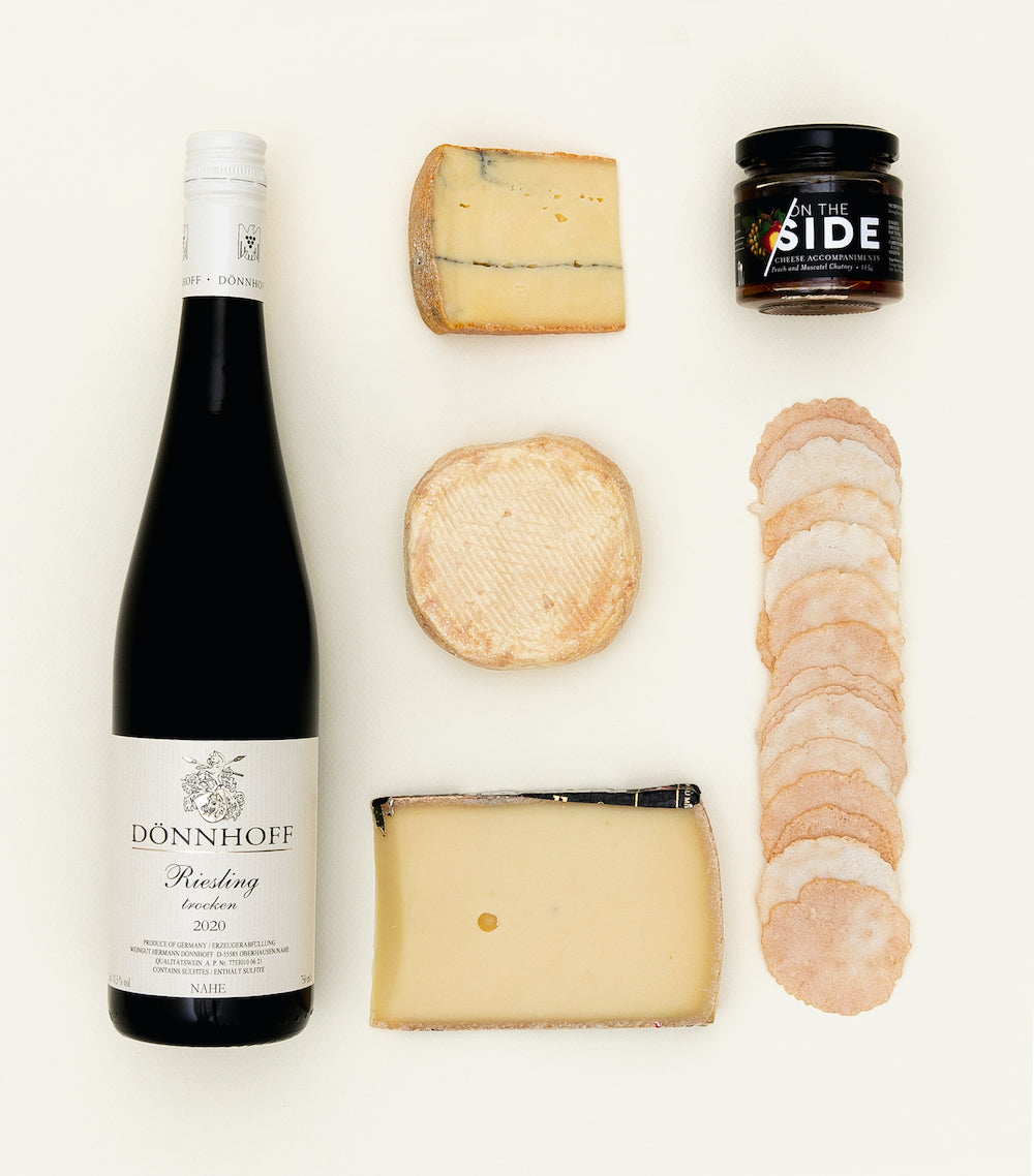 Riesling & Cheese Hamper - Doñnhoff Nahe 2020