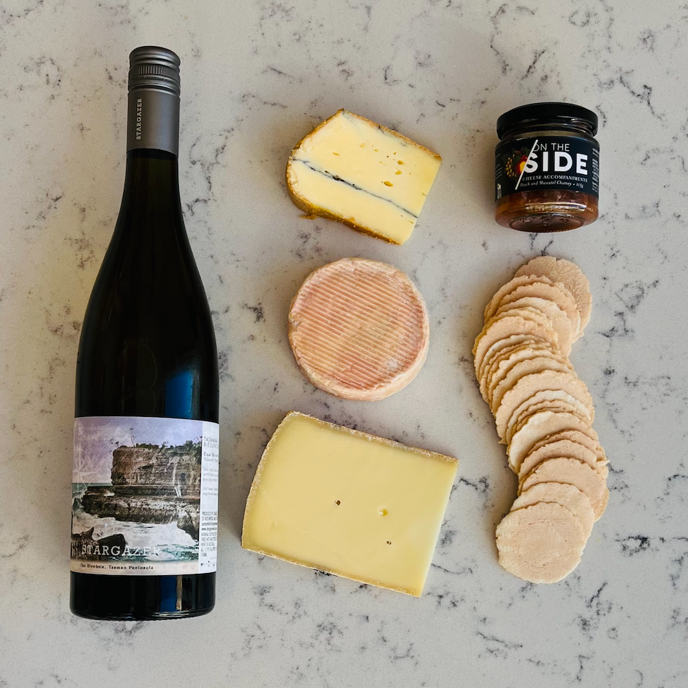 Riesling & Cheese Hamper - Stargazer Palisander