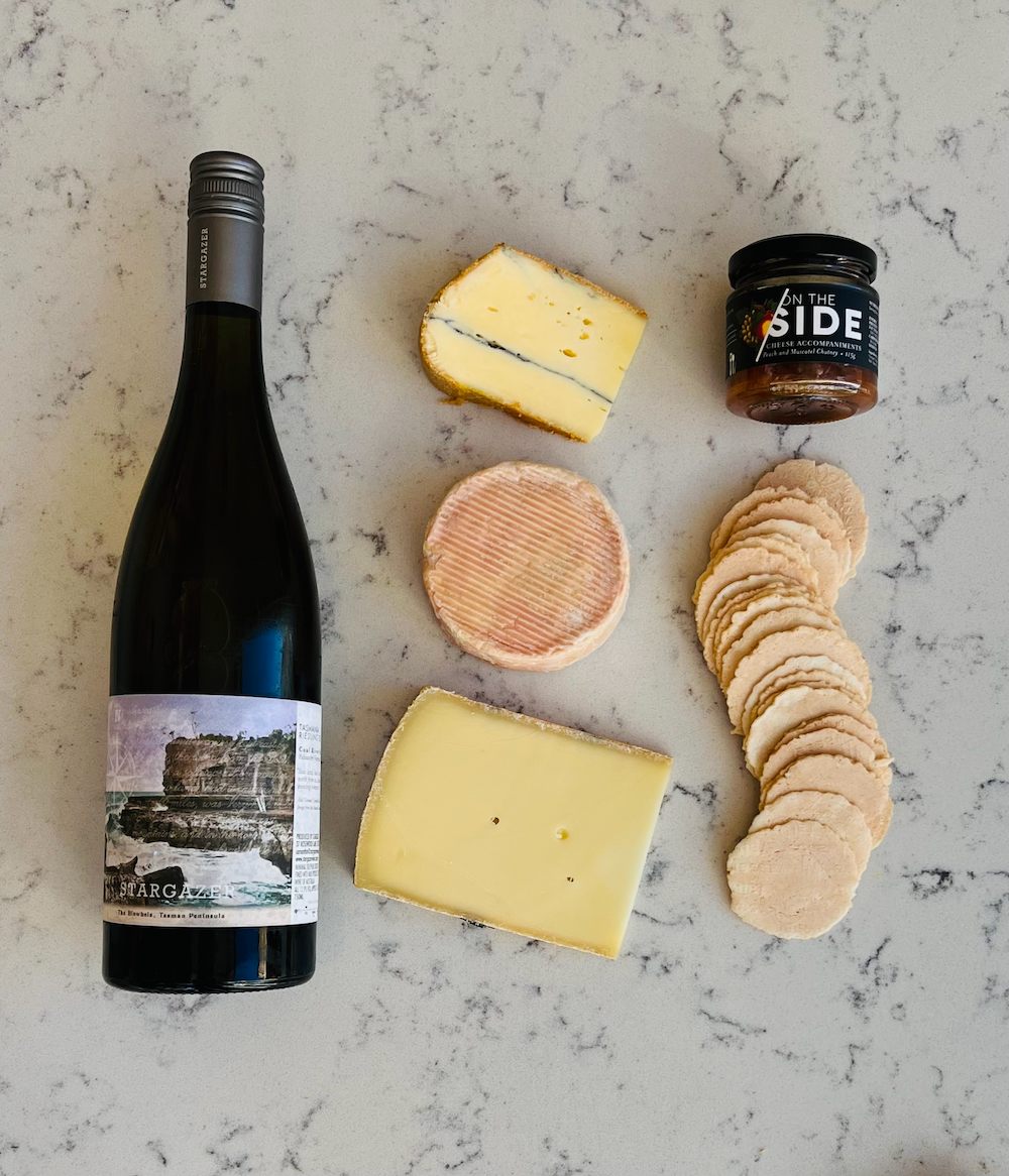 Riesling & Cheese Hamper - Stargazer Palisander